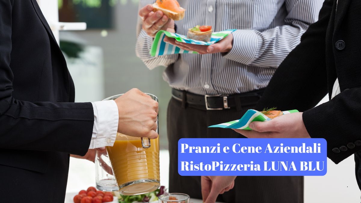 Pranzi e Cene Aziendali alla RistoPizzeria Luna Blu Parma! | Forno a Legna Musica Parcheggio Wifi Cucina Casalinga Dehors AudioVideo